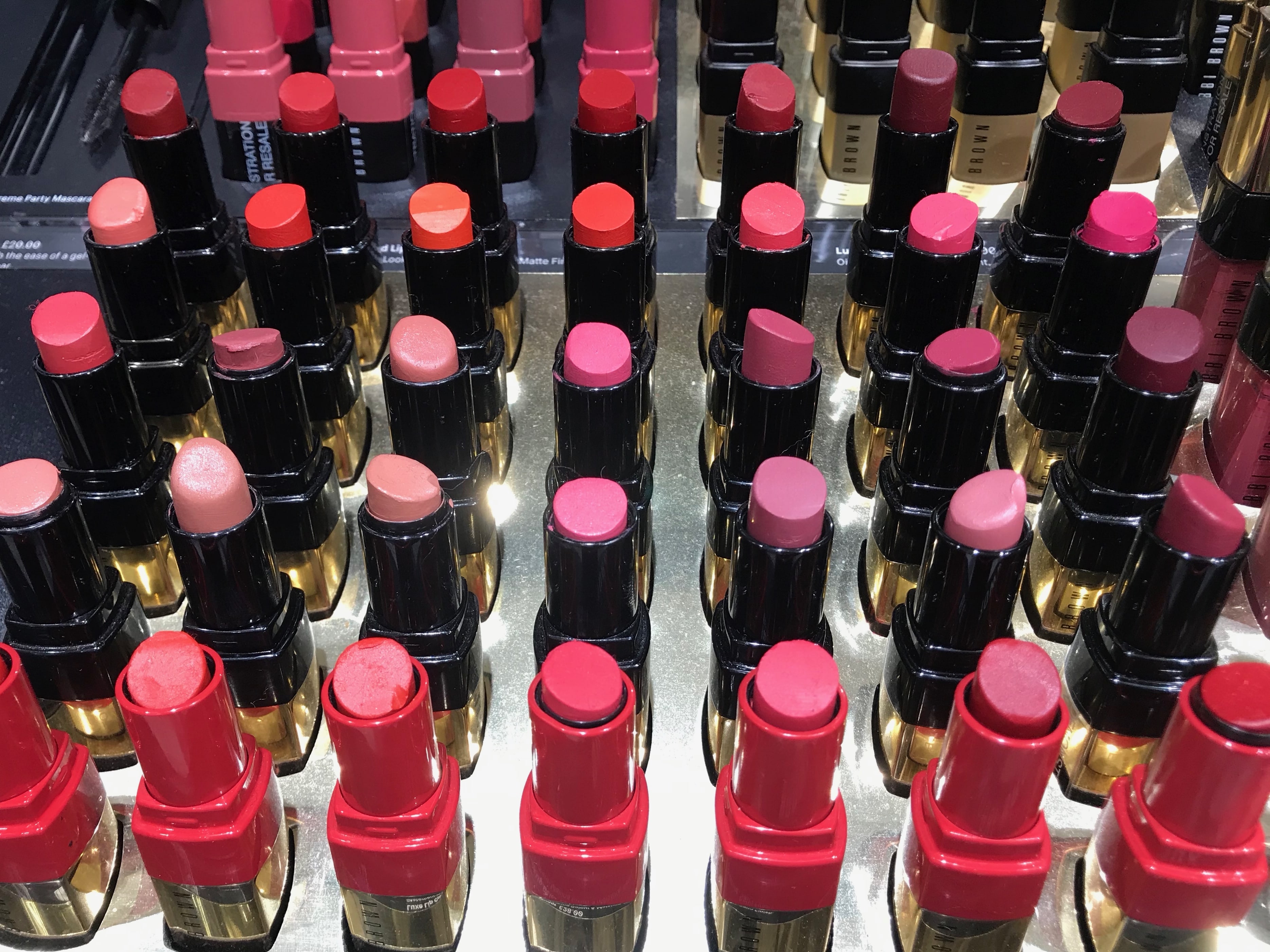 Lipsticks at Bobbi Brown