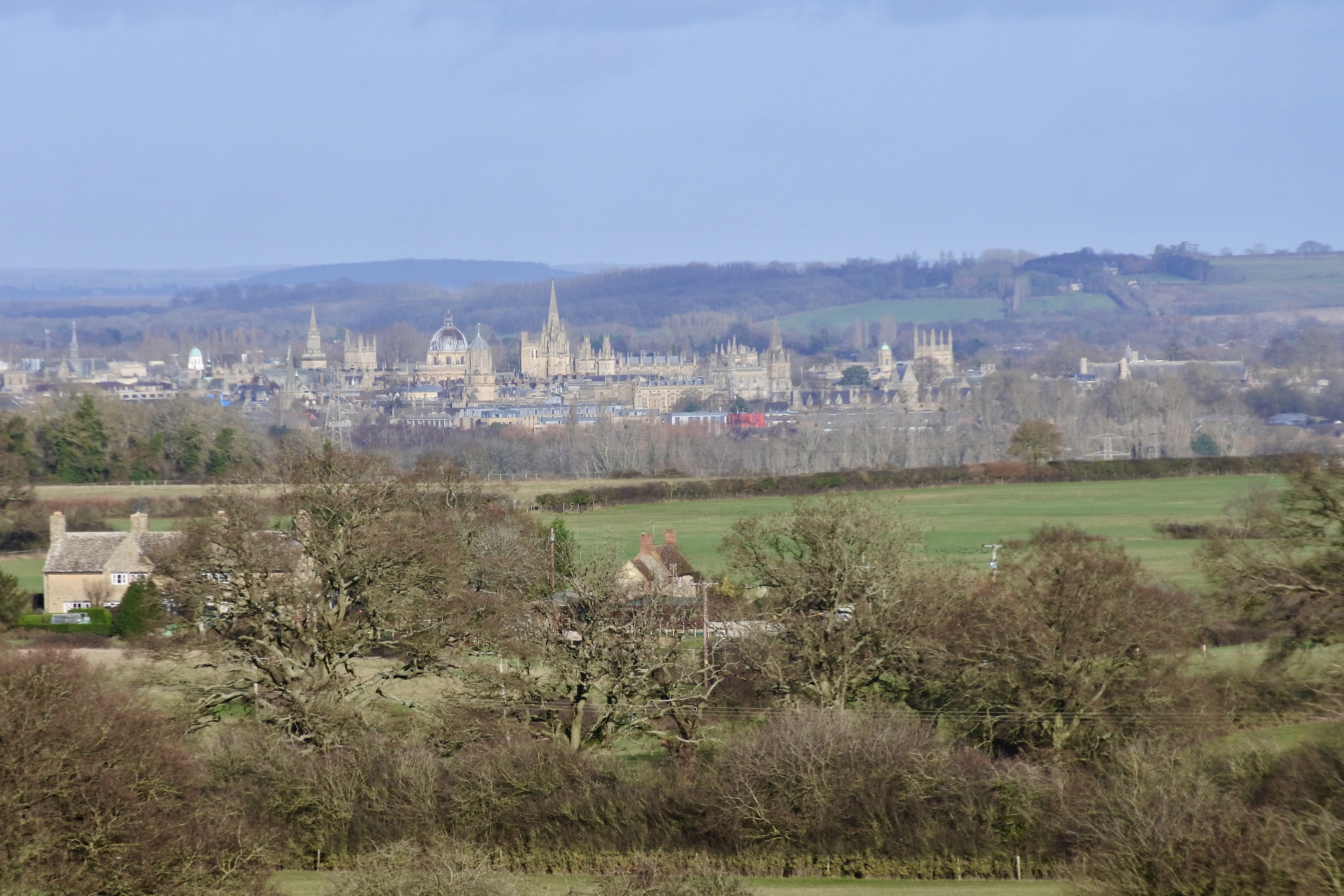 Oxford from Boars Hill
