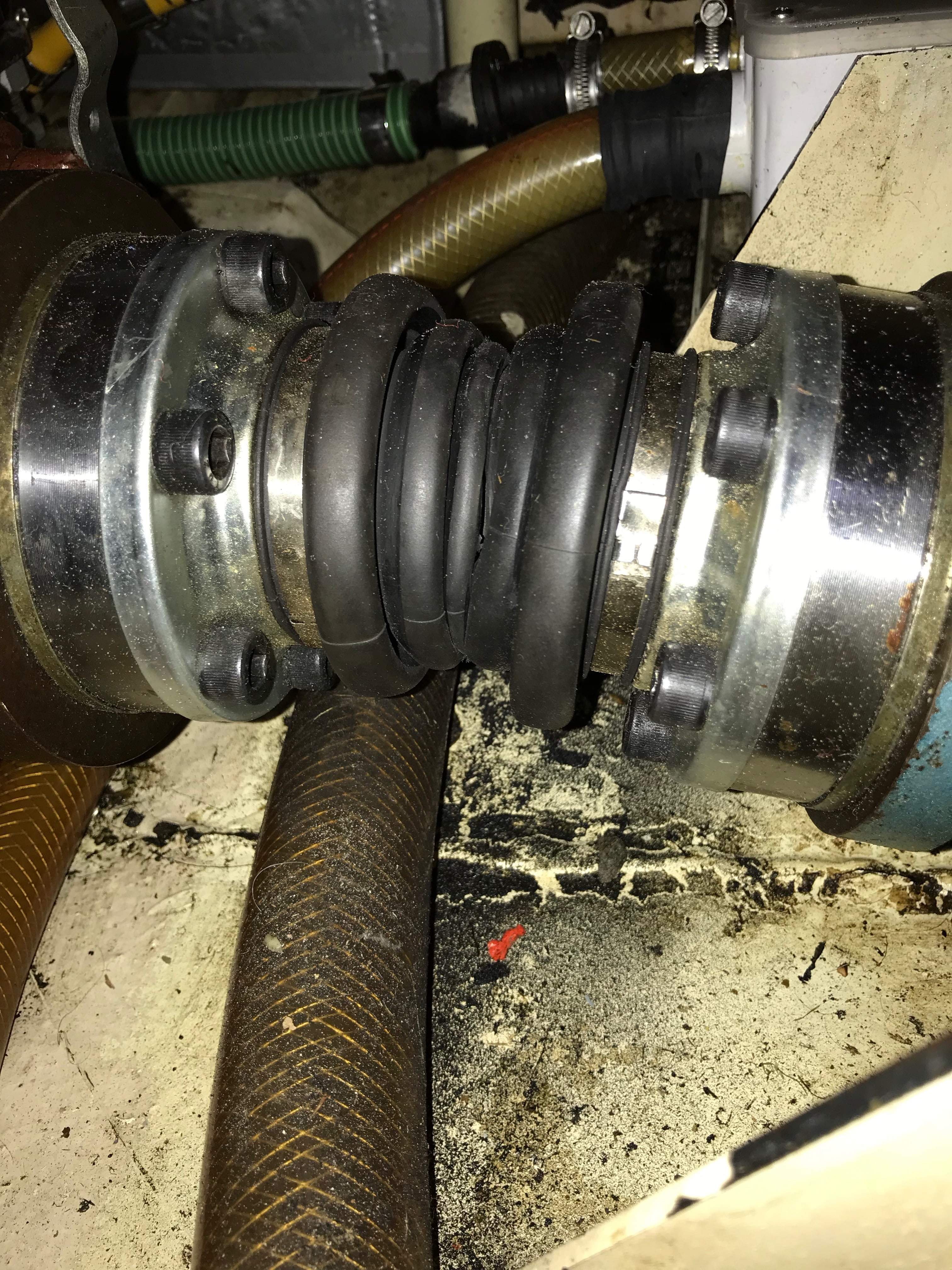 The CV joint in the drive