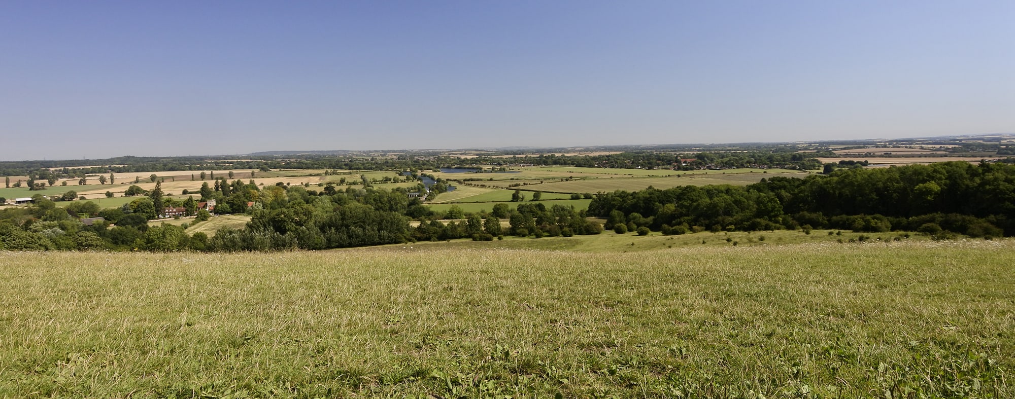 View from Wittenham Clumps