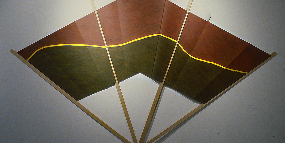 Detail of landscape piece