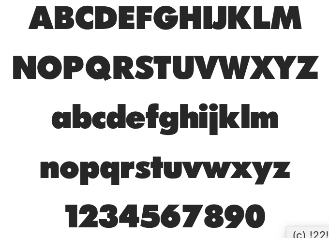 Here is a glyph set for FuturaPress