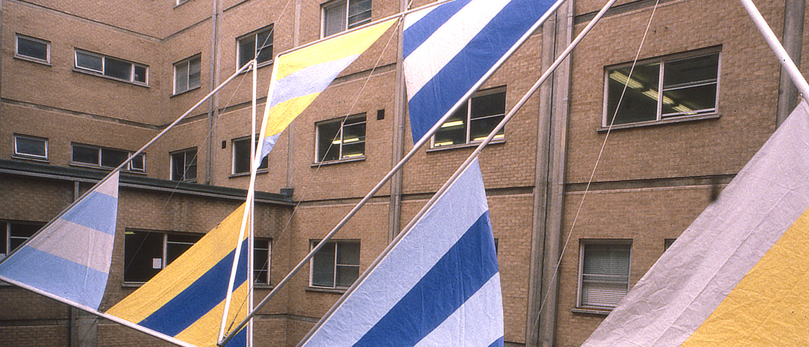 View of the Solentris sculpture